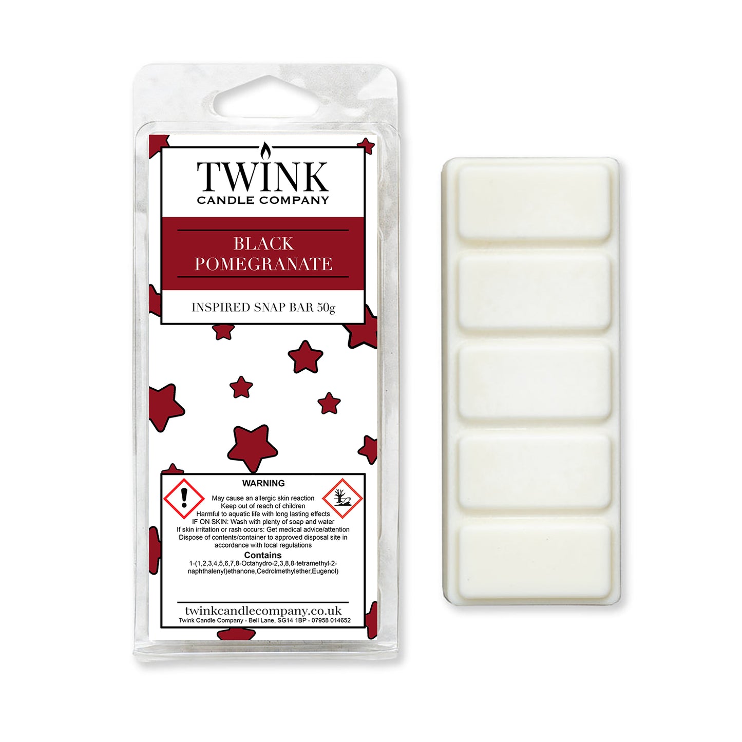 Black Pomegranate (50g) Snap Bar