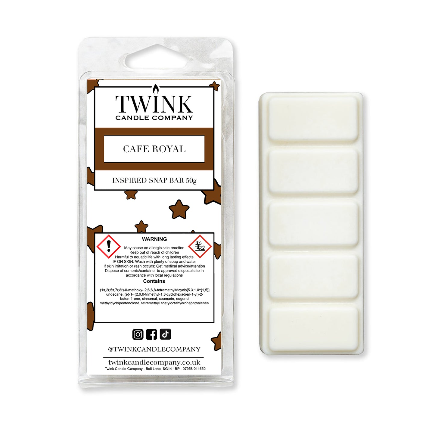 Cafe Royal (50g) Wax Melt Snap Bar