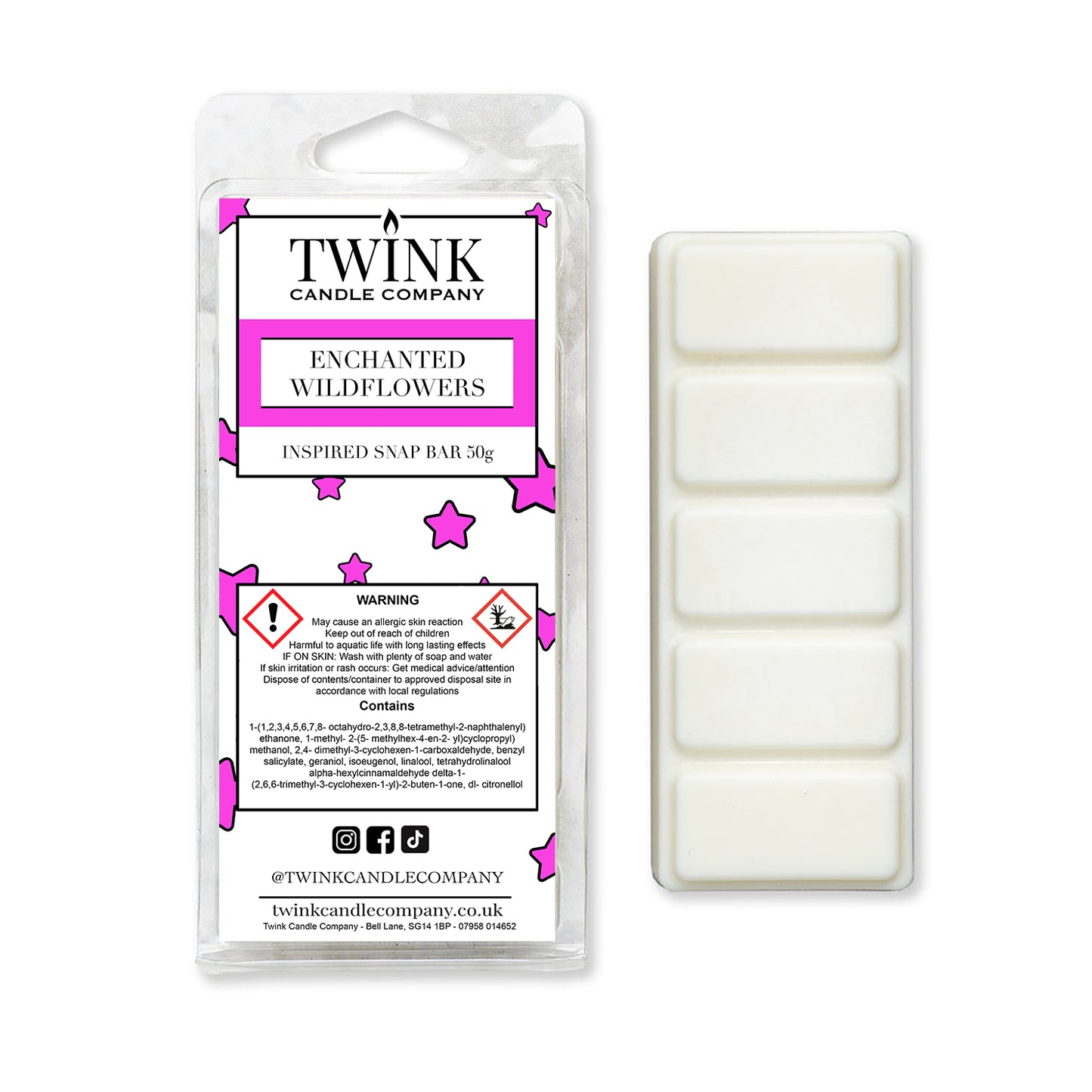 Enchanted Wildflowers (50g) Inspired Wax Melt Snap Bar