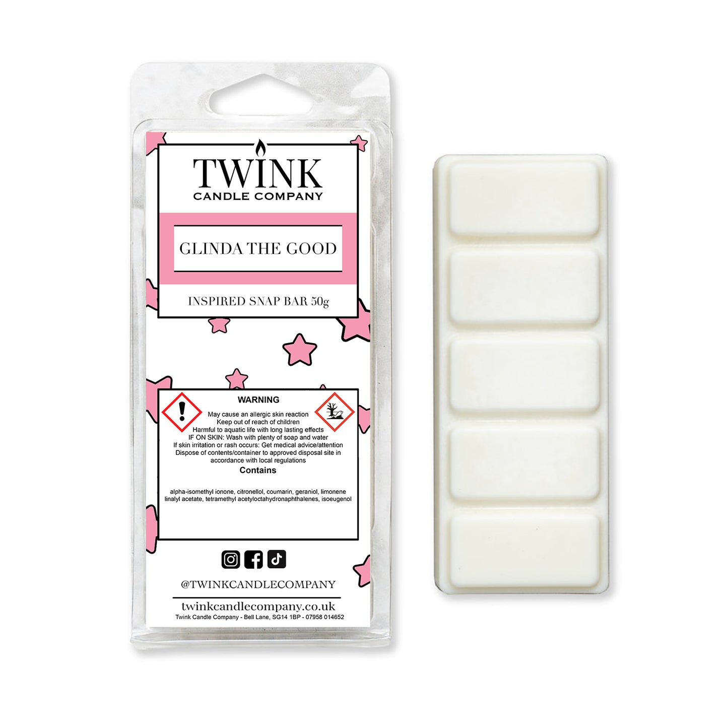 Glinda The Good (50g) Inspired Wax Melt Snap Bar
