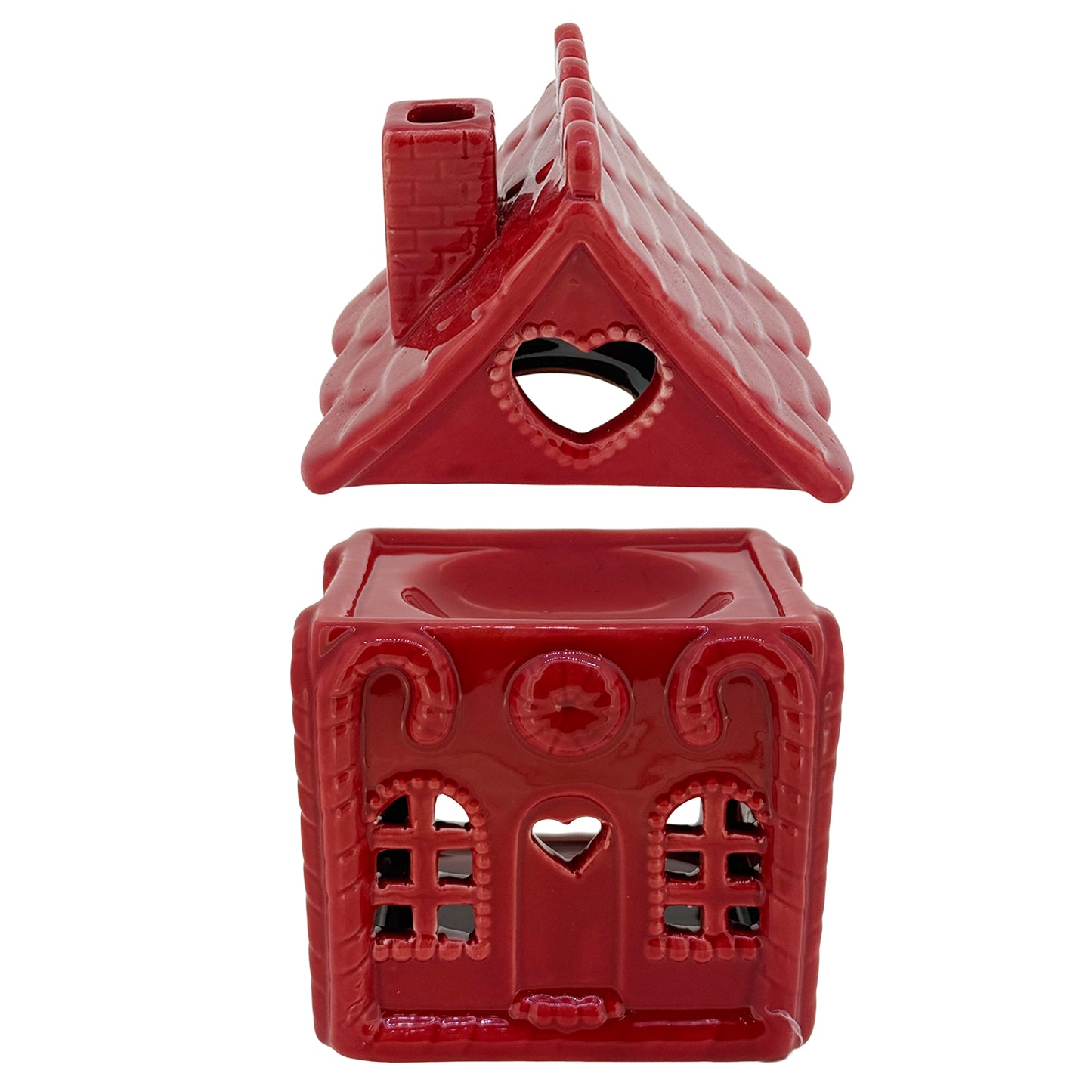 Cosy Christmas House Tumbler Wax/Oil Burner