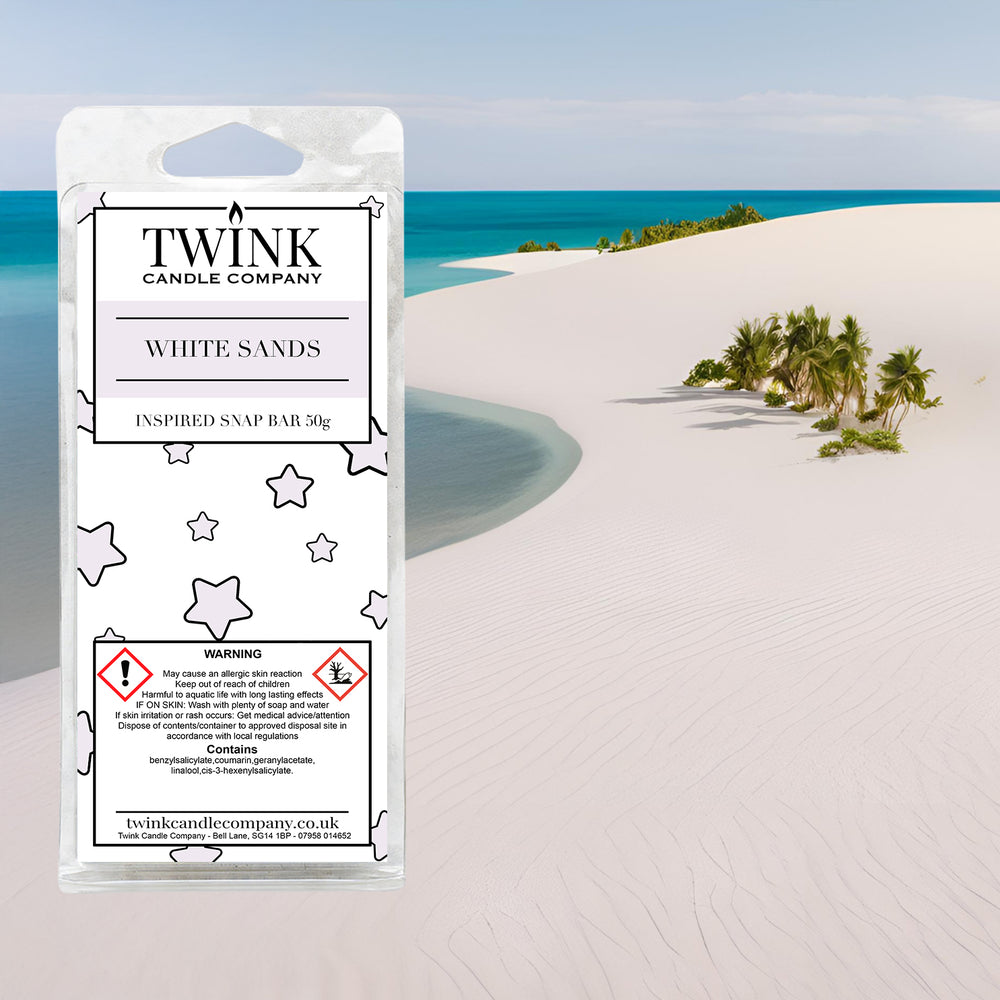 White Sands (50g) Inspired Wax Melt Snap Bar