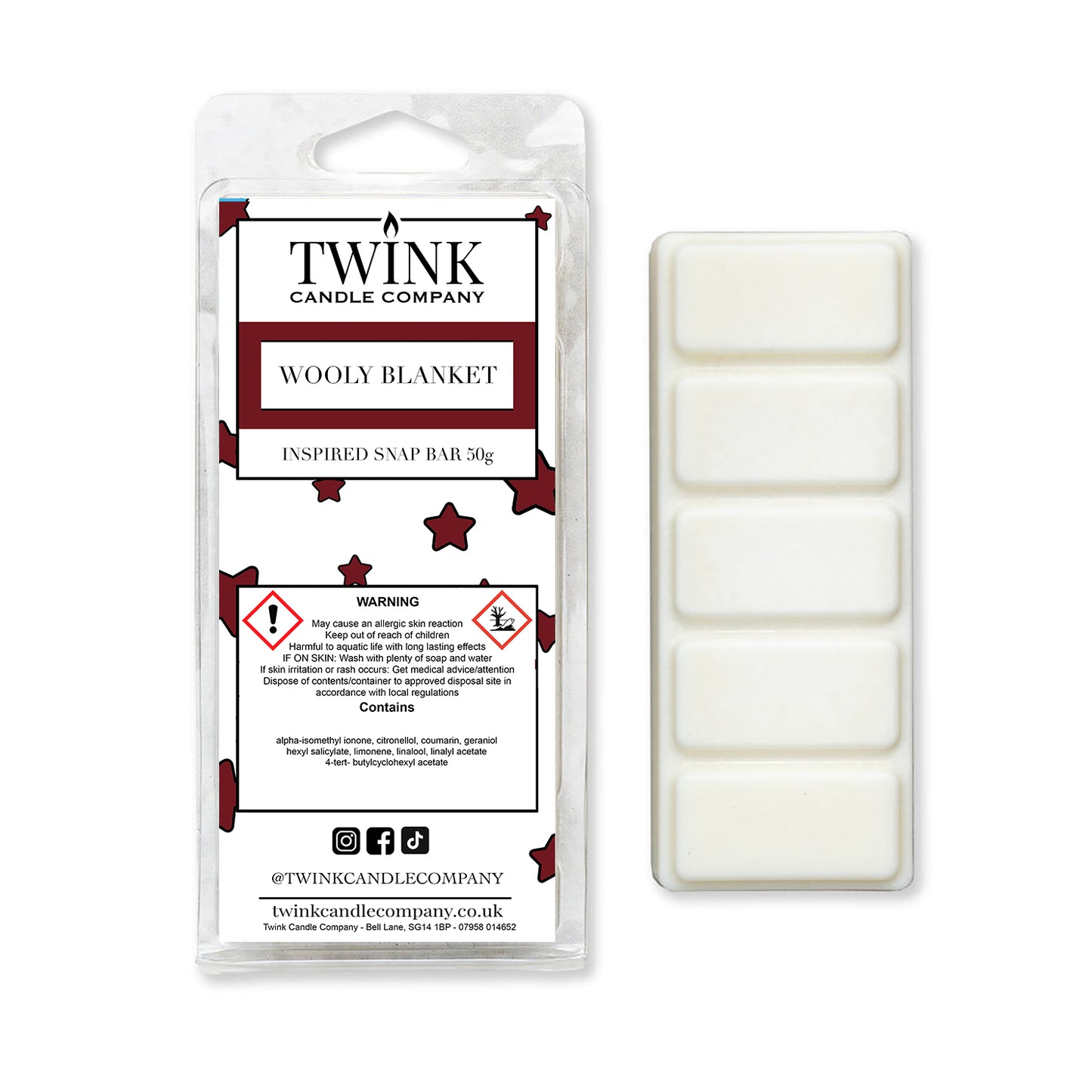 Wooly Blanket (50g) Wax Melt Snapbar