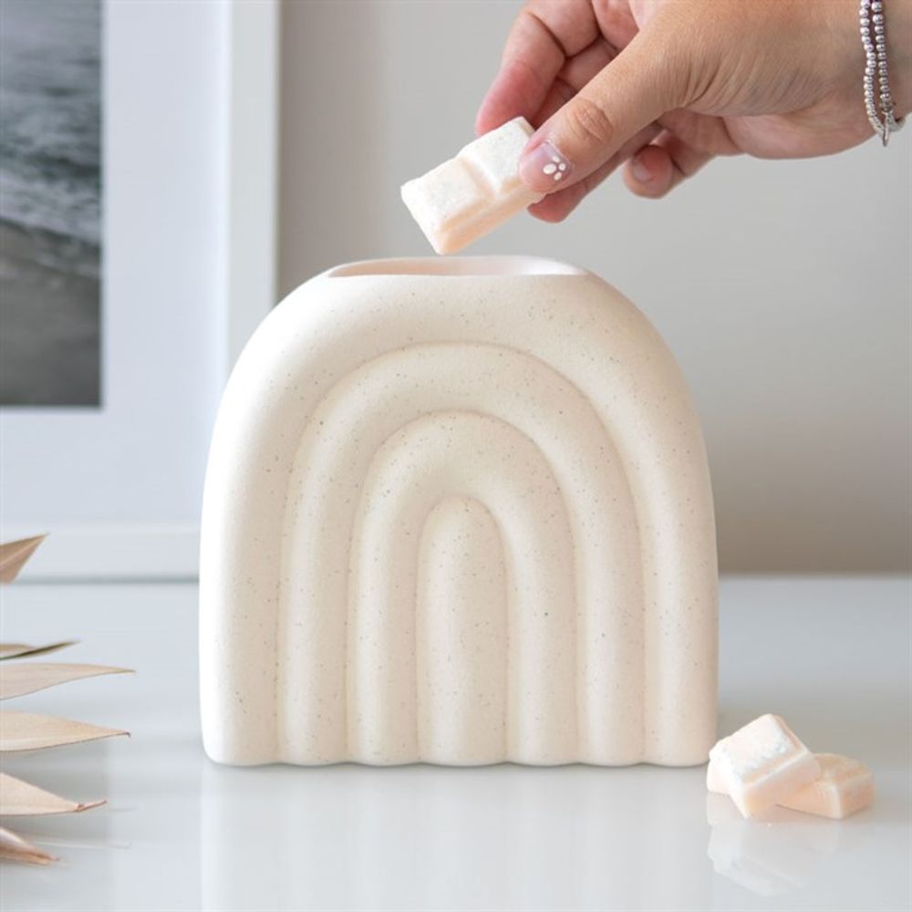 Cream Speckle Arch Wax/Oil Burner