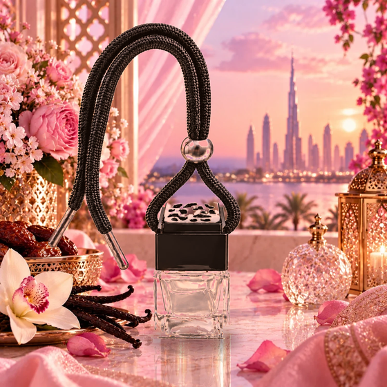 Yara car air freshener by Twink Candle Company, hanging car vent clip diffuser