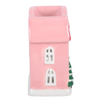 Sugarplum Bakery oil burner by Twink Candle Company, detail view