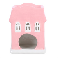 Sugarplum Bakery oil burner by Twink Candle Company, back view