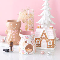 Gingerbread house wax/oil burner – additional view