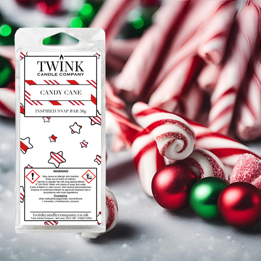 Candy Cane (50g) Inspired Wax Melt Snapbar