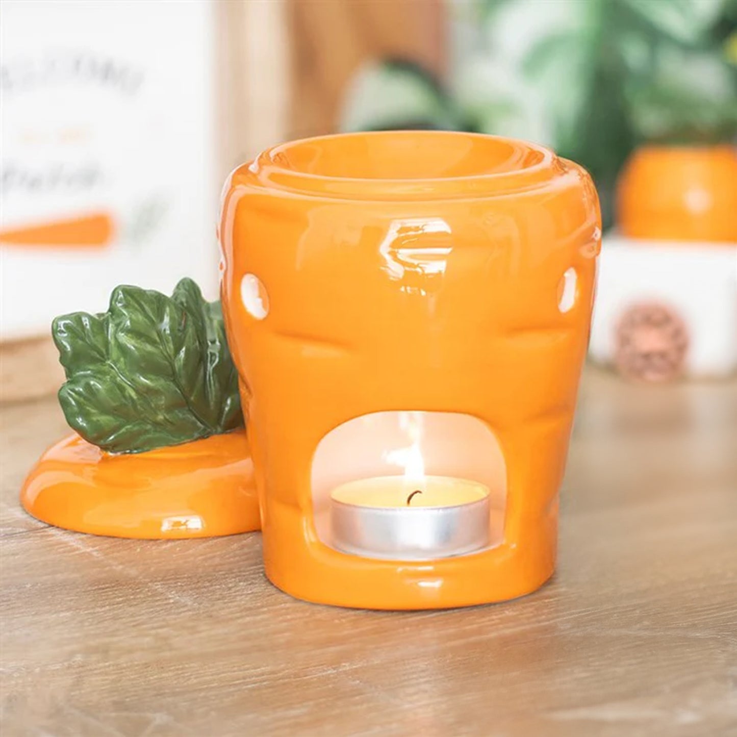 Carrot Shaped Oil Burner and Wax Warmer