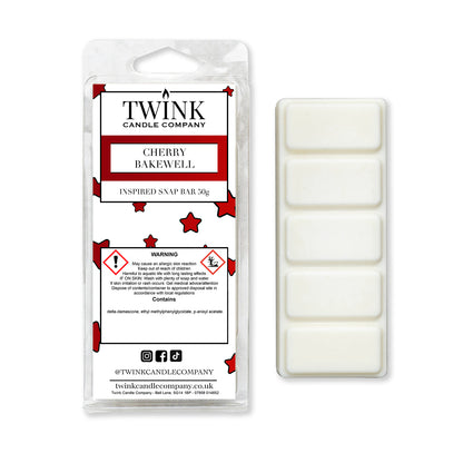 Cherry Bakewell Tart (50g) Wax Melt Snap Bar