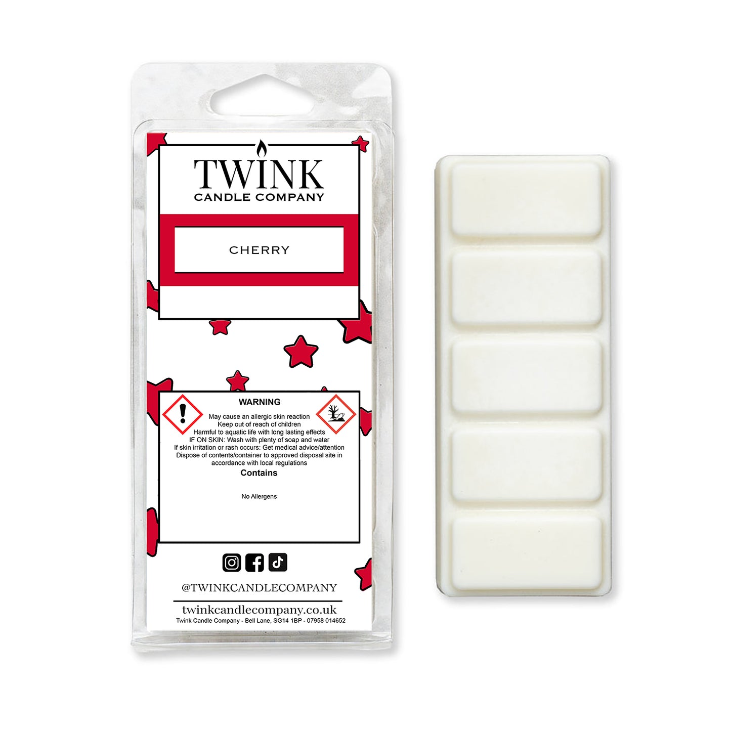 Cherry (50g) Inspired Wax Melt Snapbar