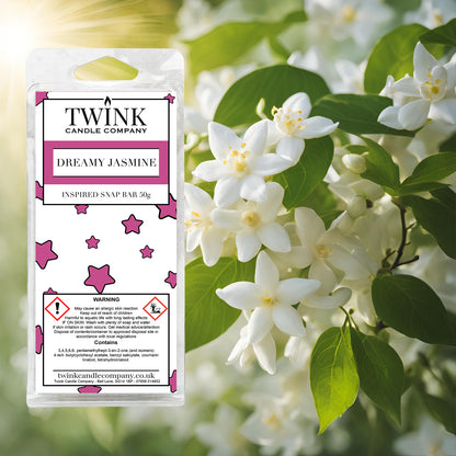 Dreamy Jasmine (50g) Inspired Wax Melt Snap Bar