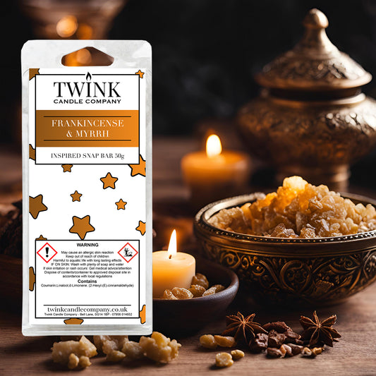 Frankincense & Myrrh (50g) Soy Wax Melt Snap Bar