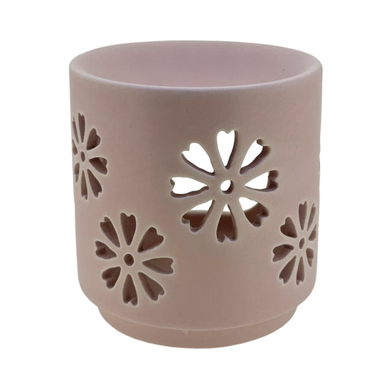Flower Cutout (Grey) Wax/Oil Burner