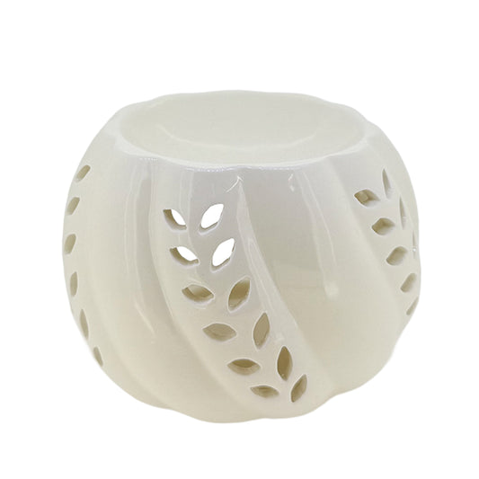 Bowl Shaped (Cream) Wax/Oil Burner