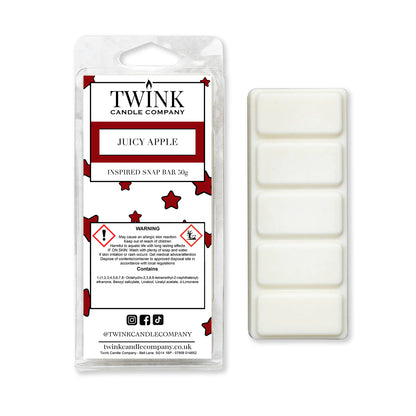 Juicy Apple (50g) Inspired Snap Bar Wax Melt