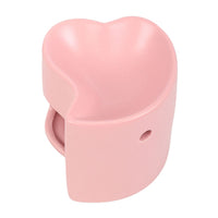 Pink small heart wax/oil burner – additional view