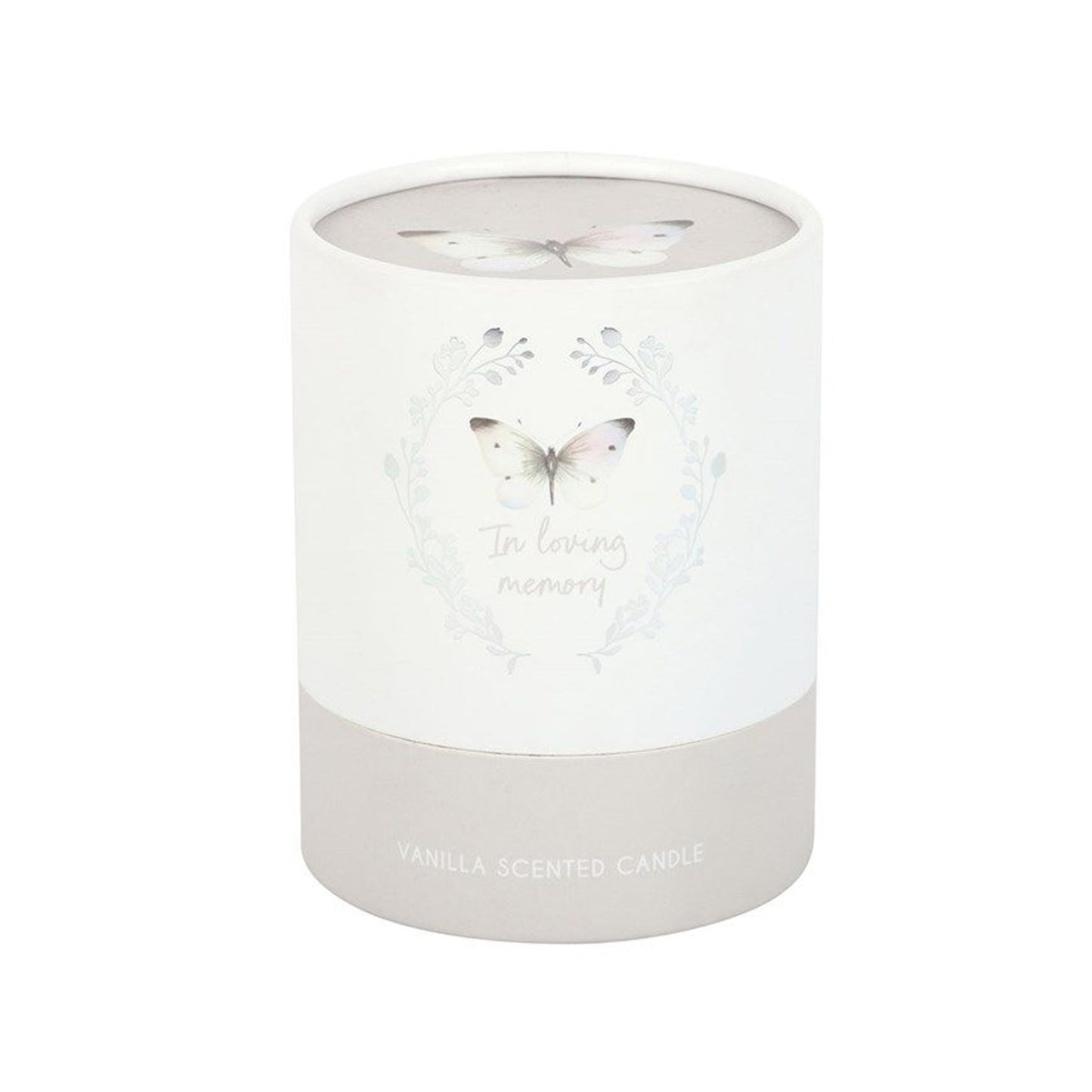 Butterflies In Loving Memory Candle