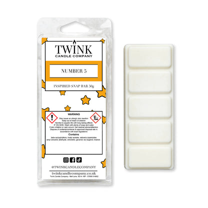 Number 5 (50g) Wax Melt Snap Bar