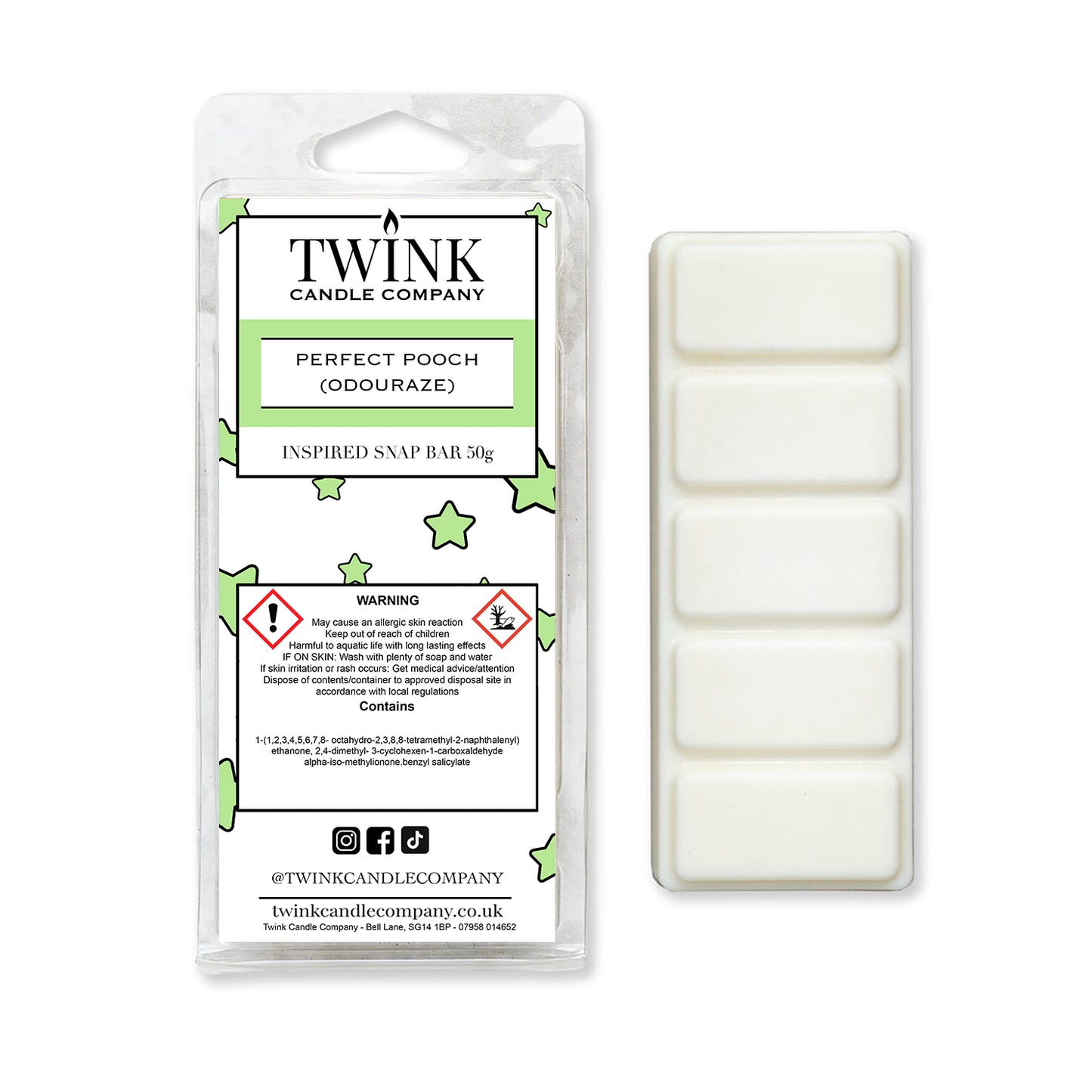Perfect Pooch (50g) Inspired Wax Melt Snap Bar