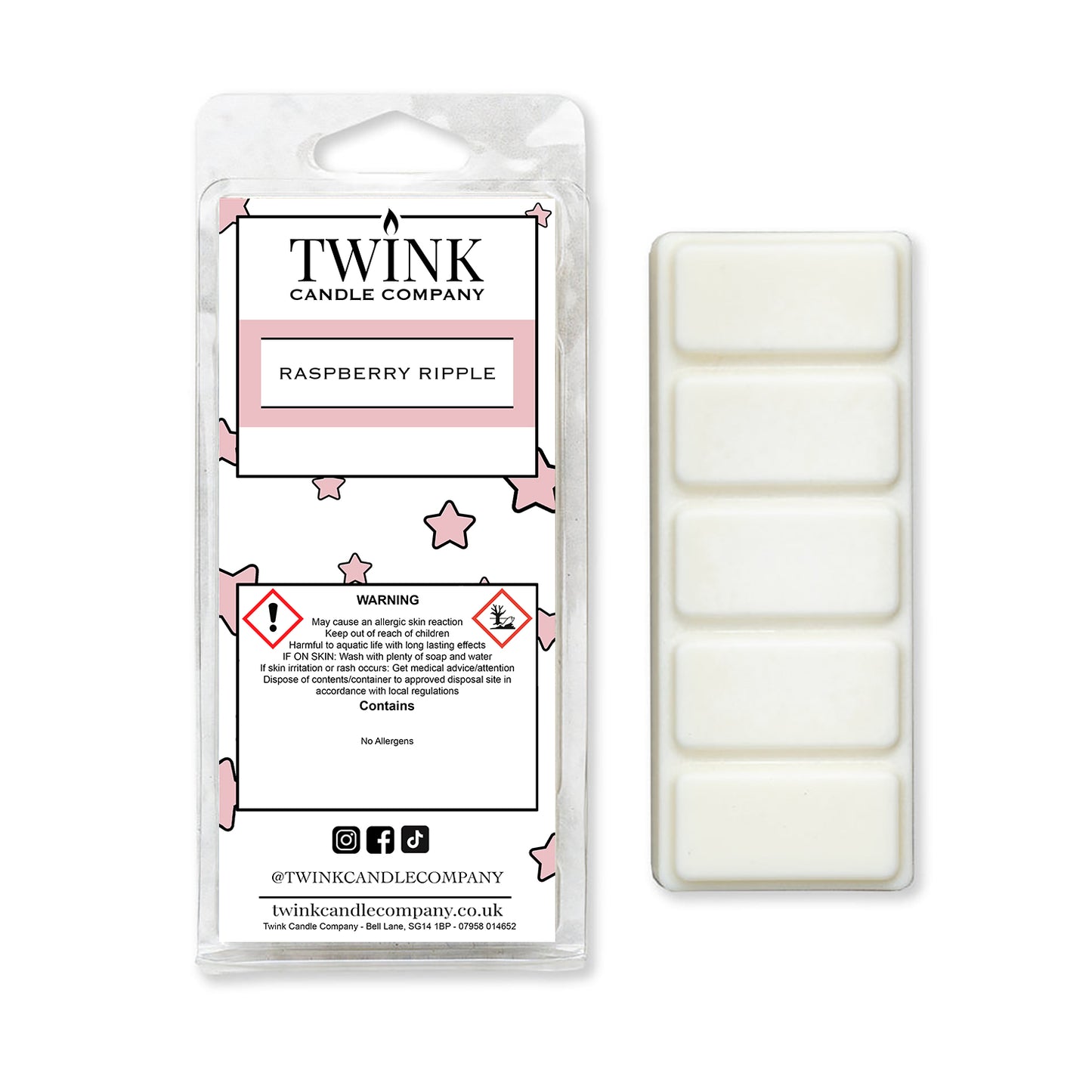 Raspberry Ripple (50g) Inspired Wax Melt Snapbar