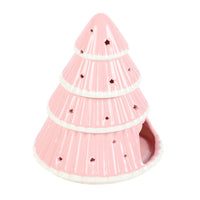 Pink Christmas tree oil burner by Twink Candle Company – additional view