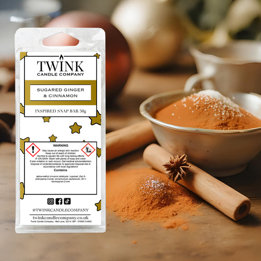 Sugared Ginger & Cinnamon (50g) Wax Melt Snapbar