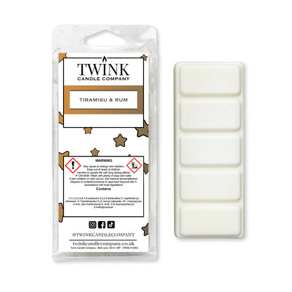 Tiramisu & Rum (50g) Soy Wax Melt Snap Bar