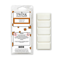 Tobacco Vanille (50g) soy wax melt snap bar by Twink Candle Company — warm tobacco, creamy vanilla and soft spice