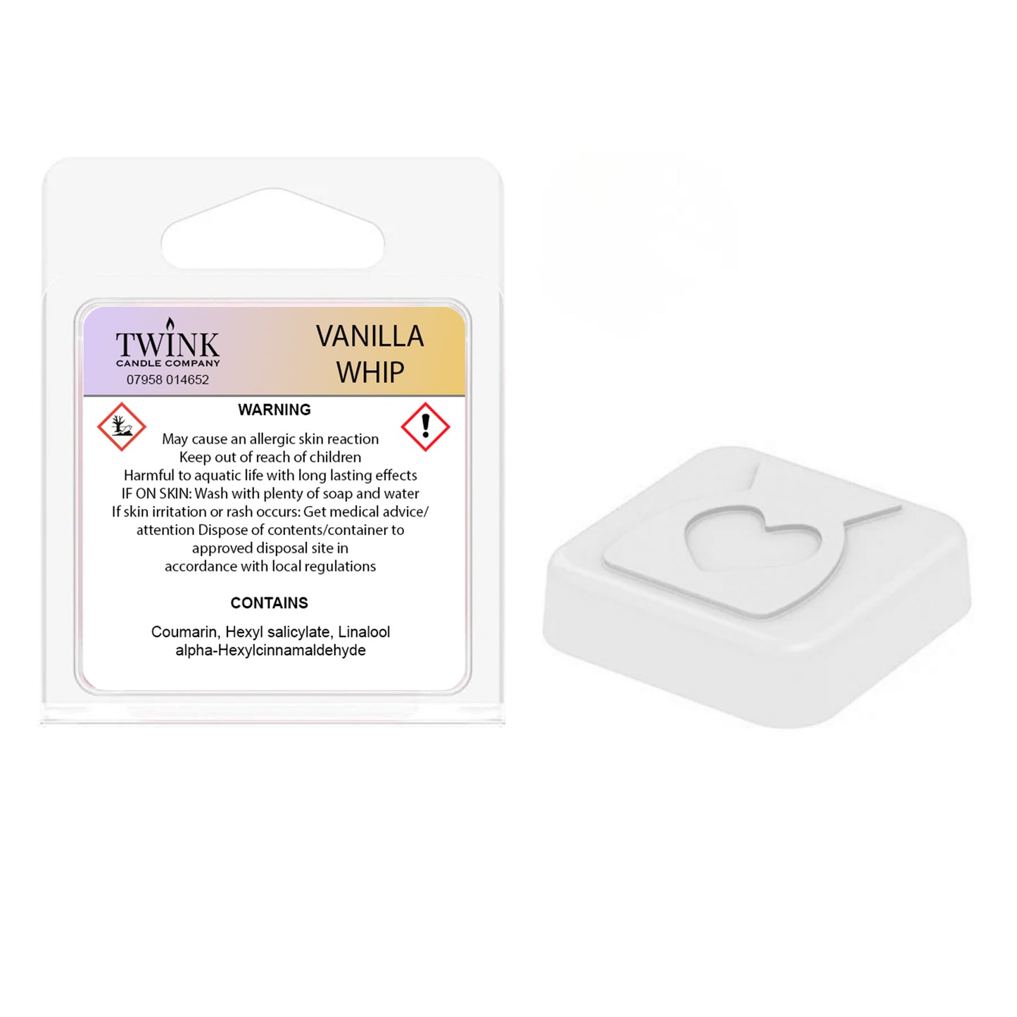 Vanilla Whip (50g) Inspired Wax Melt Snap Bar
