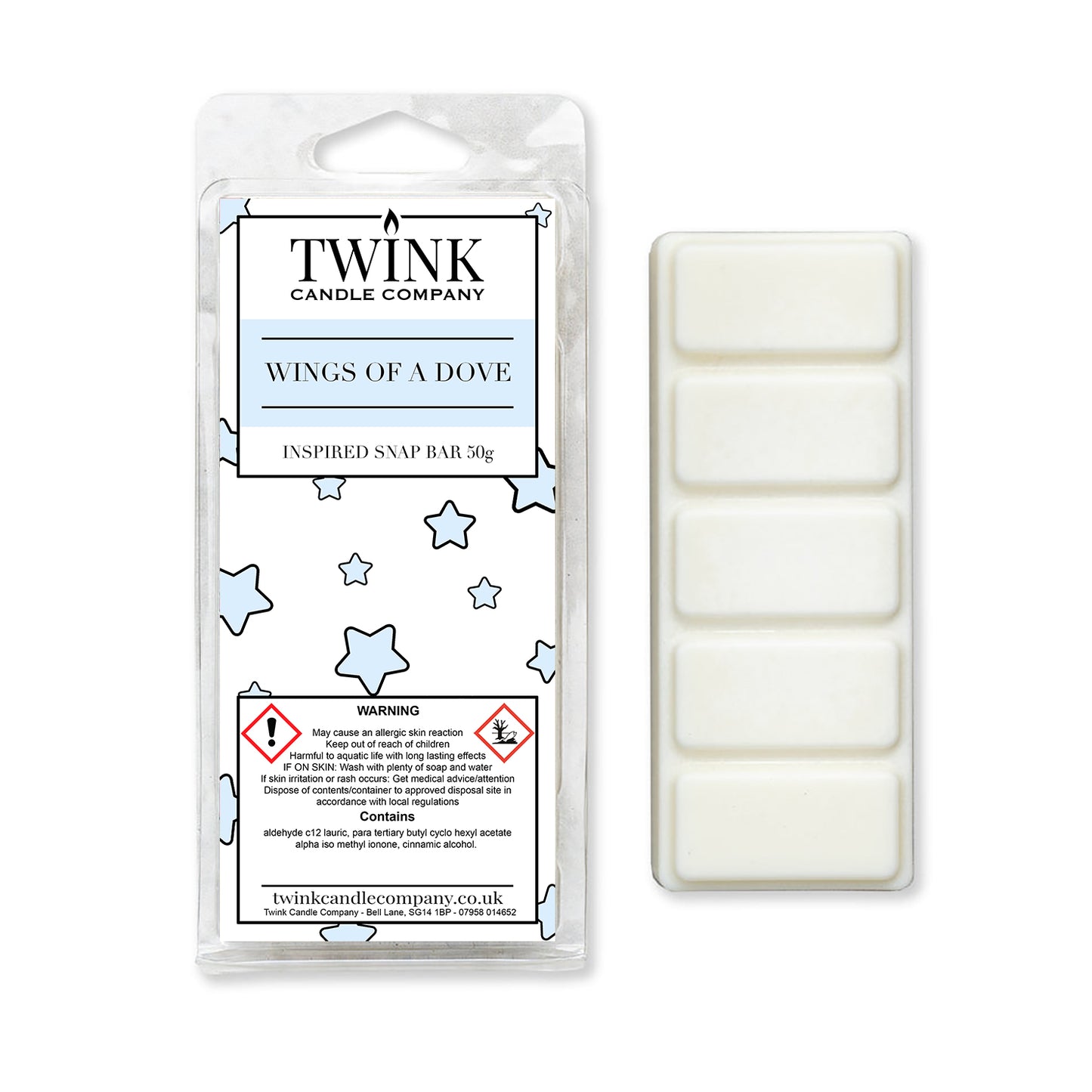 Wings Of A Dove (50g) Wax Melt Snap Bar