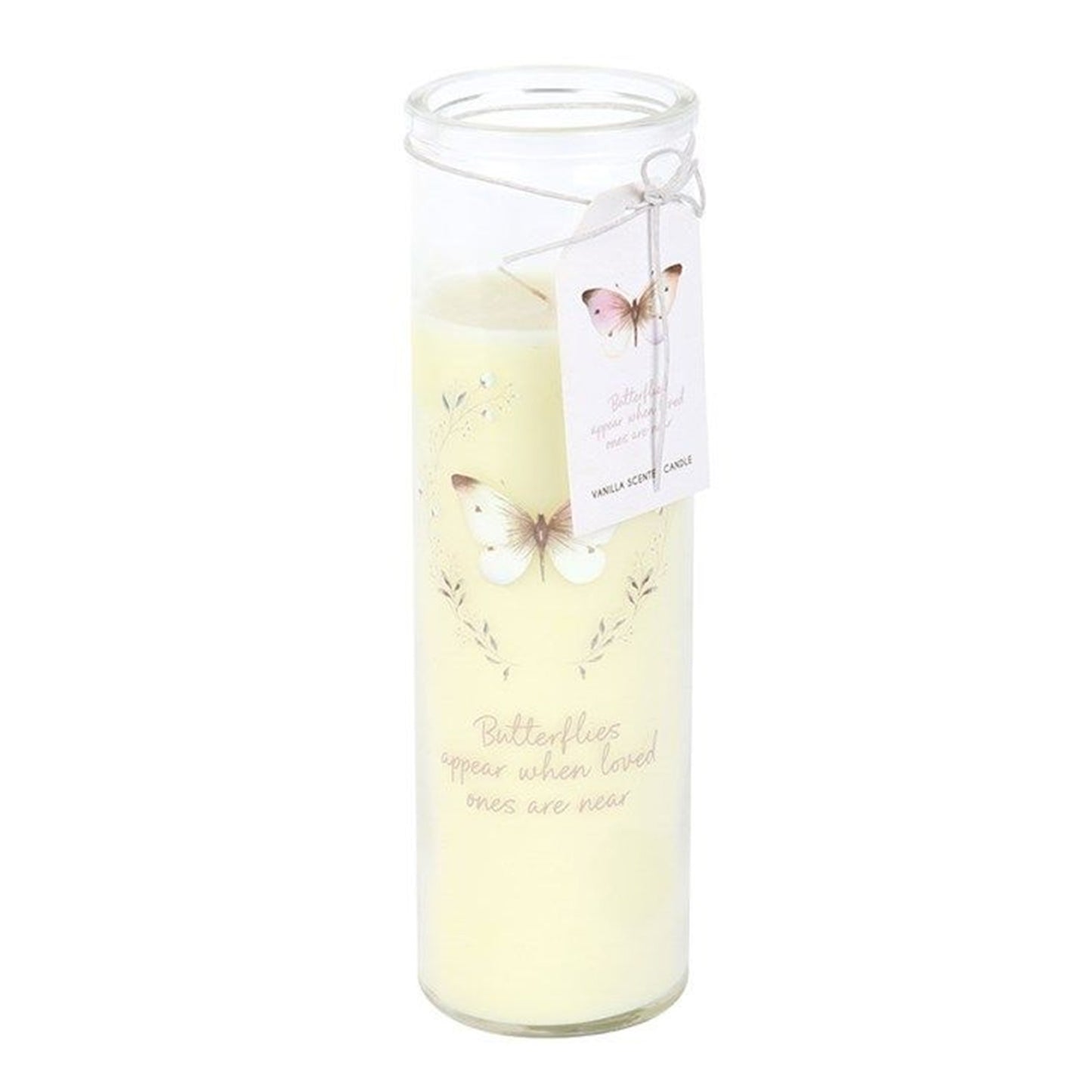 Butterflies Appear Tube Candle