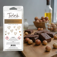 Chocolate Praline & Hazelnut soy wax melt snap bar by Twink Candle Company