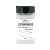 Fluffy Towels (300g) inspired carpet freshener shaker jar on a white background