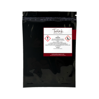 Forgotten Cherry car air freshener by Twink Candle Company, back of pack showing scent notes and how to use