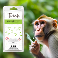 Monkey Farts soy wax melt snap bar by Twink Candle Company