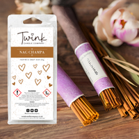 Nag Champa soy wax melt snap bar by Twink Candle Company