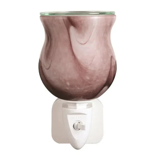 Purple Swirl Plug In Wax/Oil Burner