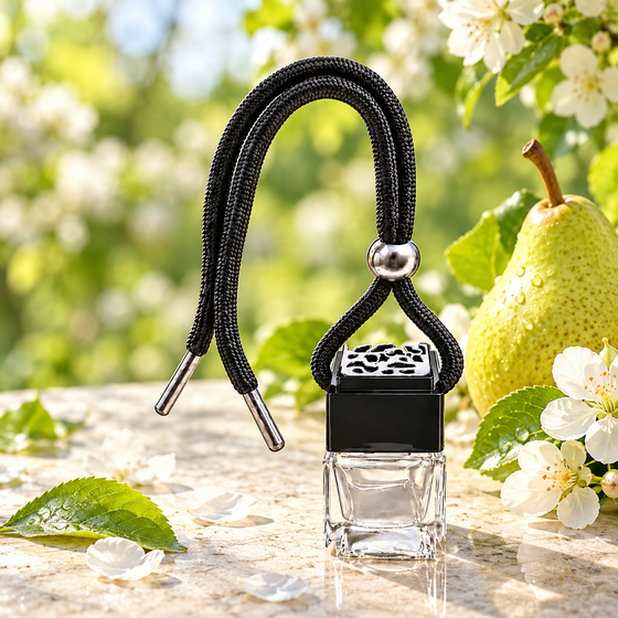 Spring Awakening car air freshener by Twink Candle Company, hanging car vent clip diffuser