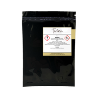 Vanilla car air freshener by Twink Candle Company, back of pack showing scent notes and how to use