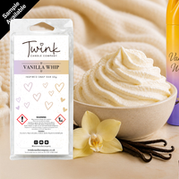 Vanilla Whip inspired soy wax melt snap bar by Twink Candle Company